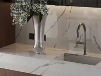 Кварцевый агломерат Calacatta Venato